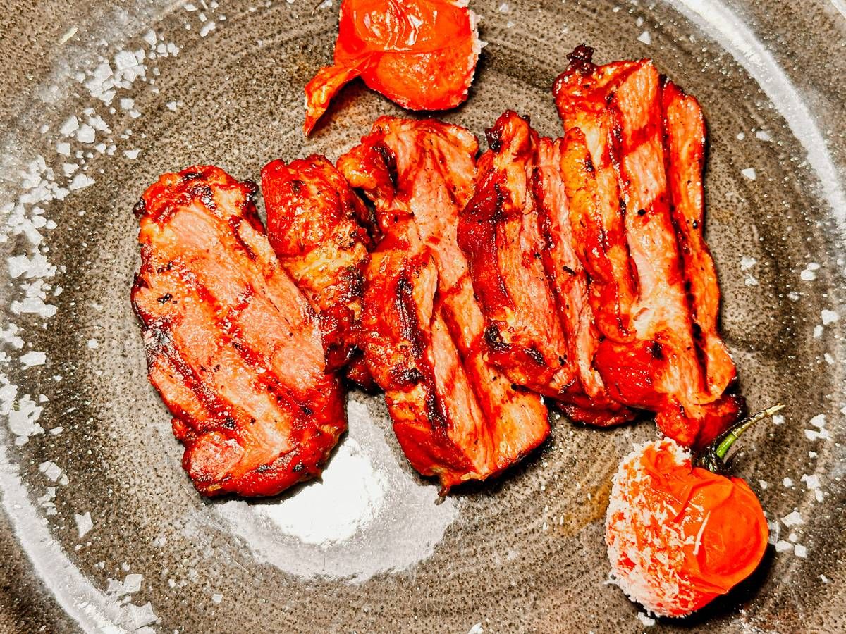 Pastramă de Berbecuț la Grătar 